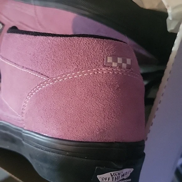 Vans Purple and Black Sneakers - Picture 4 of 4